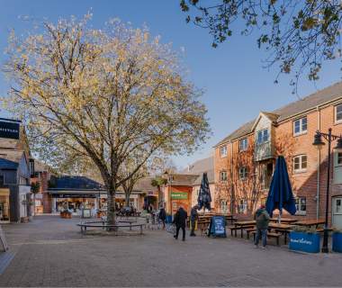 The Furlong Shopping Centre in Ringwood in the New Forest