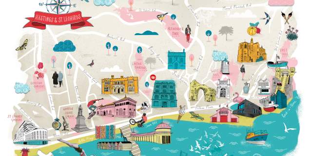 Hastings Map, Tonwen Jones