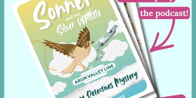Sonnet the Skylark and the railway detectives mystery, an activity pack to download.