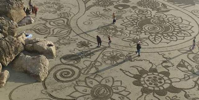 circles in the sand florence oregon