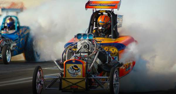 Hot Rod burnout at Beech Bend Raceway