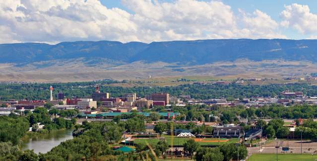 Casper Aerial view
