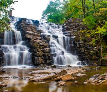 Chewacla waterfall