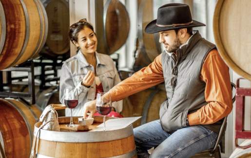 perissos winery Couple
