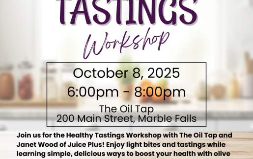 Healthy Tastings Workshop