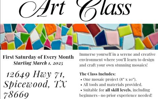 Mosaic Art Class