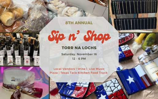 8th Annual Sip n' Shop