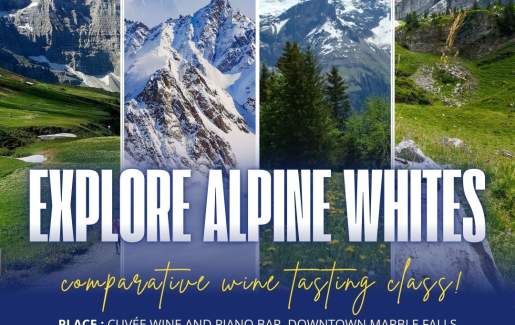 Explore Alpine Whites Wine Class