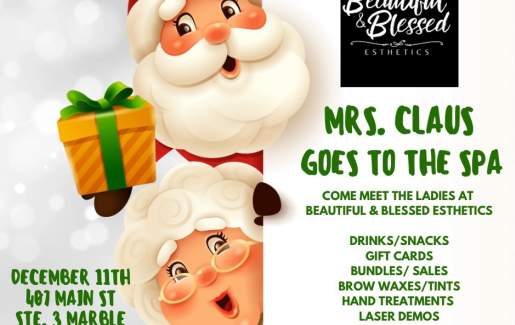 Mrs. Claus Goes to the Spa