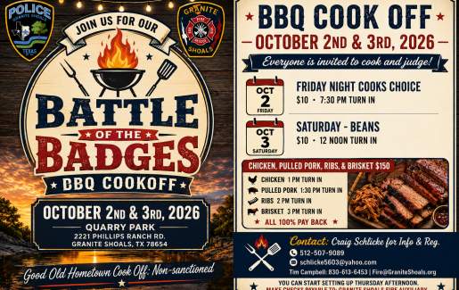 Battle of The Badges / BBQ Cookoff