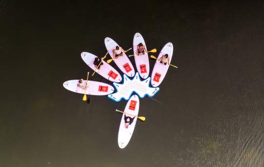 The Floating Fitness Experience: Mother Daughter Sunset Celebration
