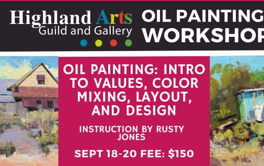 Art Workshop | Intro to Oil with Rusty Jones