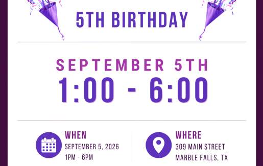 5th Birthday Celebration