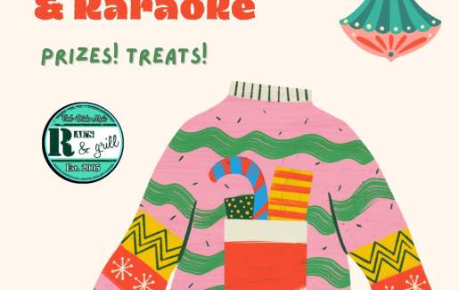 Annual Tacky Sweater Party and Karaoke