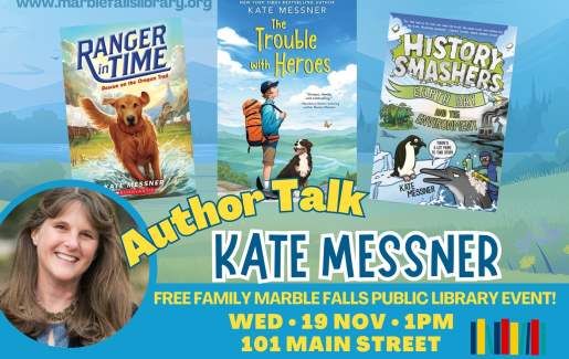 Author Visit with Kate Messner