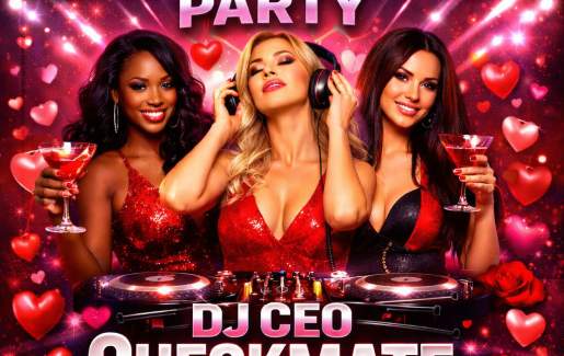Valentine's Ladies Night Party w/ DJ CEO Checkmate at Brass Hall