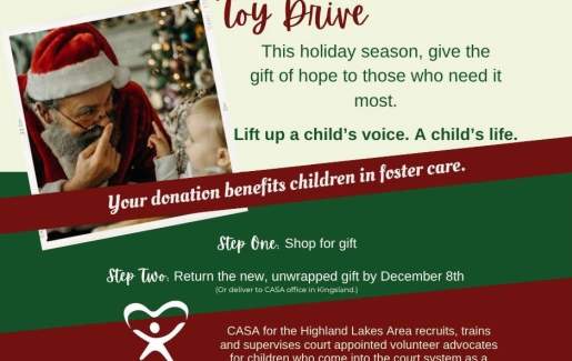 CASA Angel Tree Toy Drive
