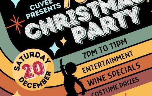 70's Christmas Party at Cuvée!