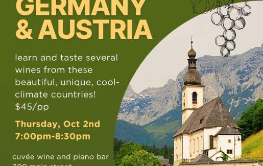 Discover Germany & Austria Wine Class