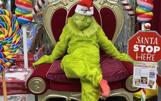 The Grinch at Ms Lollipop