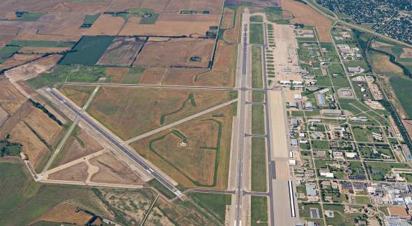 Salina Regional Airport Aerial view