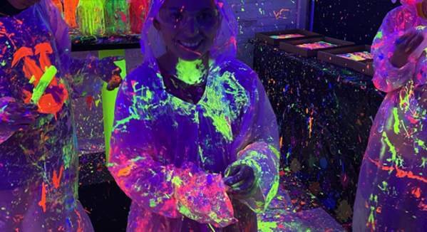Splatter Room Paint FUN!