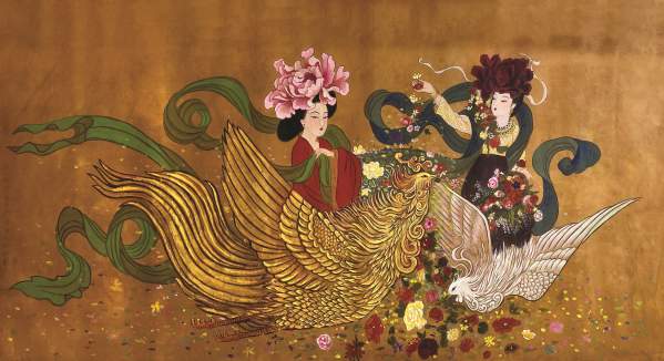Chinese Empresses by Xiang Li at New England Botanic Garden