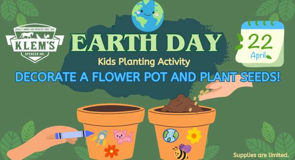 EARTH DAY Seed-Starting Kids' Activity!