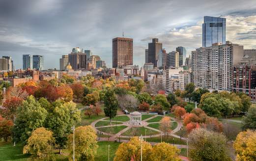 Boston Common in the Fall