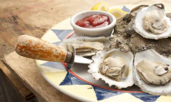 A Plate of Oysters