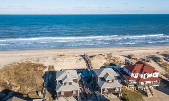 beach house drone vacation rental