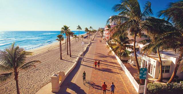 Hollywood Beach Boardwalk