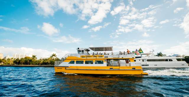 Water taxi in Fort Lauderdale
