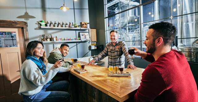 Beer Tasting at Level Crossing Brewing