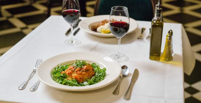 Italian food and wine at Caffe Molise