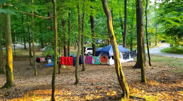 Campground - Kohler-Andrae State Park