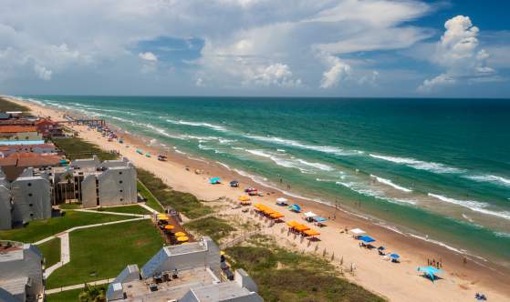 Beach Aerial Image