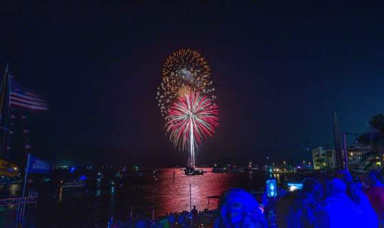 Fireworks on the Bay