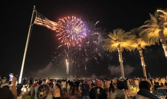 Labor Day Fireworks Image