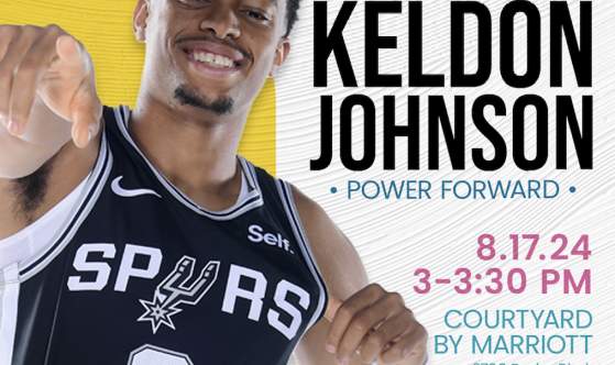 Keldon Johnson Press Release Image