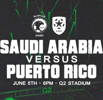 Saudi Arabia vs. Puerto Rico International Freindly