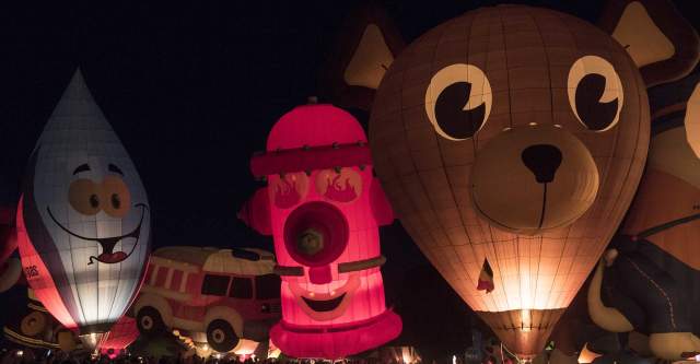 Albuquerque International Balloon Fiesta Balloon Glow