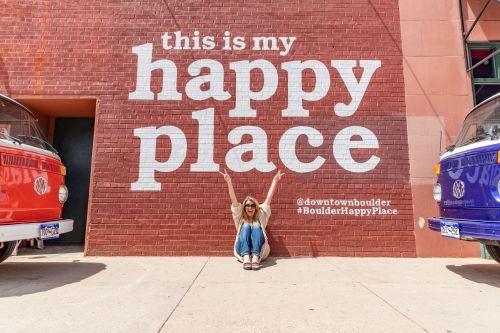 Charlene Happy Place Mural