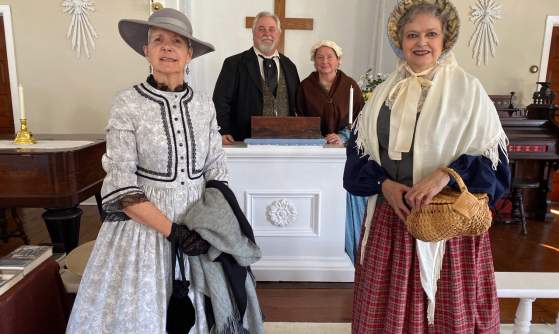 Civil War Style Church Service