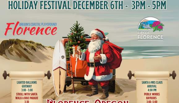 Celebrate Santa’s Coastal Playground—A Holiday Festival to Remember in Florence, Oregon