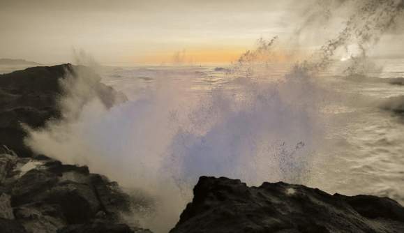 Oregon Central Coast King Tides 2025