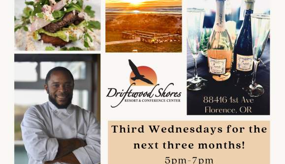 March Chef Dinner Fine Dining Experience at Driftwood Shores