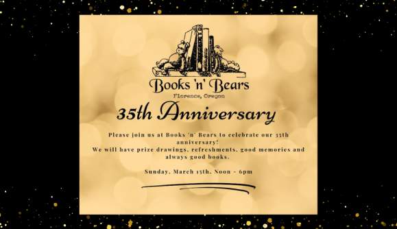 Books 'n' Bears 35th Anniversary!
