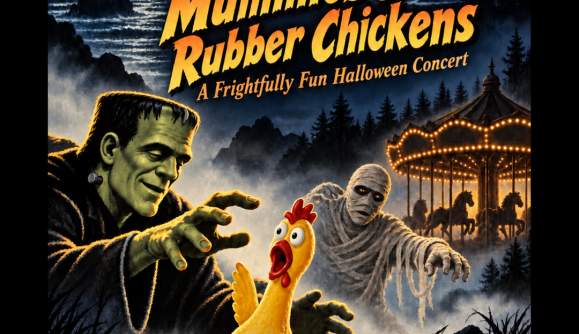 Pacific Coast Wind Ensemble Presents: Monsters, Mummies & Rubber Chickens