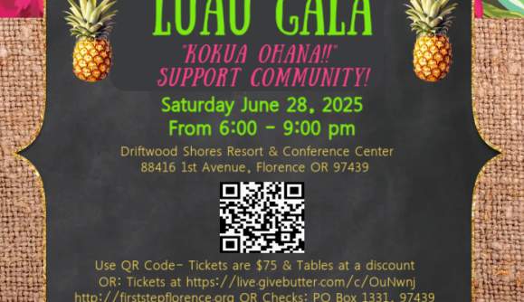 First Step's- Luau Gala- "Kokua Ohana!" Support Community!